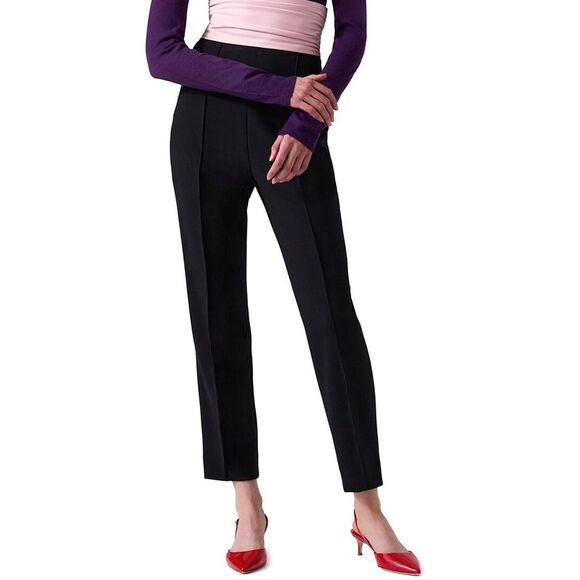 Carolina Herrera WomensHigh-Waist Wool-Blend Skinny Pant Black